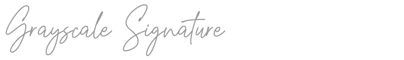 Grayscale Signature